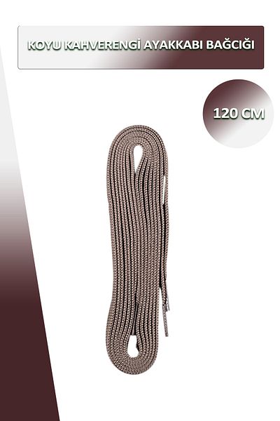 Dopar Lucky Dark Brown Shoelaces Flat Laces 120 Cm