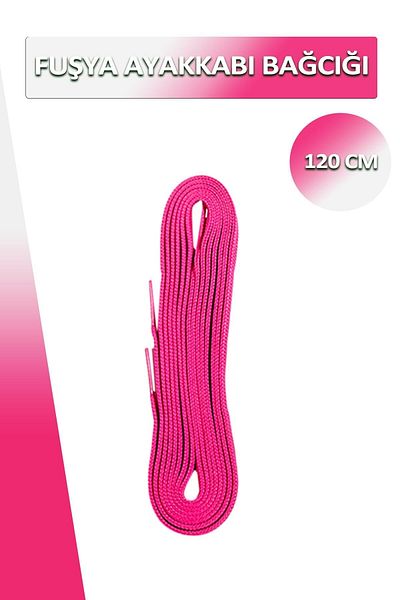 Dopar Lucky Fuchsia Shoelaces Flat Laces 120 Cm