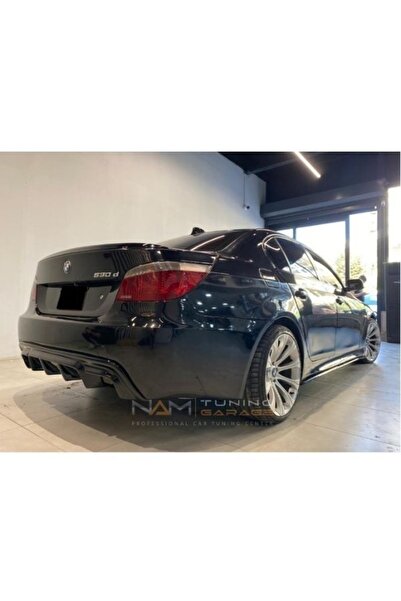 Nam Tuning Garage Bmw E60 Uyumlu Arka Difüzör Vorteiner Arka Ek Parlak Siyah