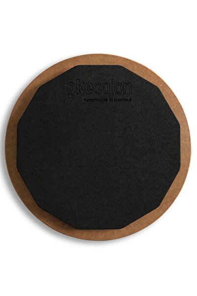 okecajon ...practice Pad, 10 Inç, Polygonal, Puff Pad, Drum Pad, Davul Çalışm...