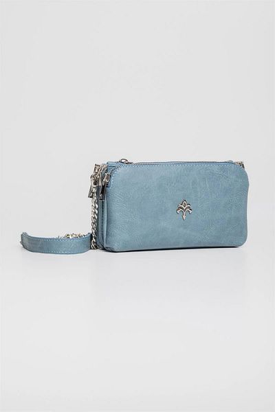 Jacquline Geantă Crossbody damă Im464 Albastru