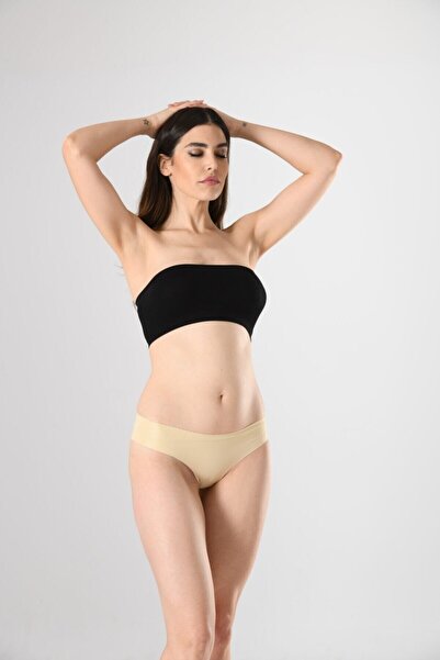 Miss Fit 12583 Γυναικείο δέρμα με λέιζερ κομμένο χωρίς ίχνη σιλικόνης, αντιολισθητικό πλεκτό εσώρουχο