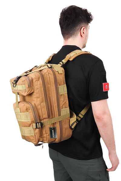 KORDAK Water Repellent 30 Lt Εισαγόμενο Tactical Backpack - Functional Bag