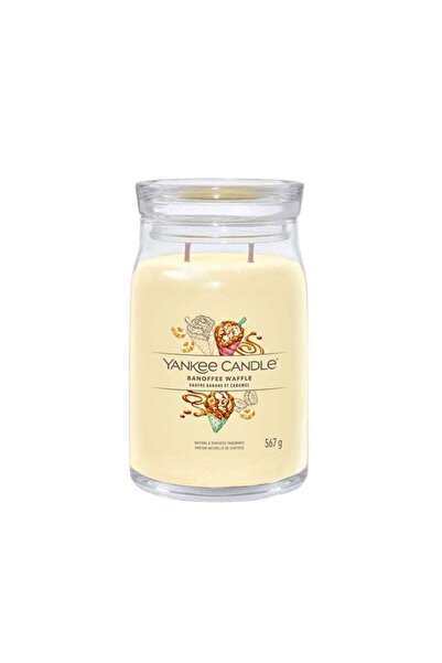 Yankee Candle 1734802e Büyük Mum Banoffee Waffle