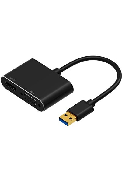 güven sistem Usb 3.0 To Vga/hdmı Video Adapter Çevirici Dönüştürücü