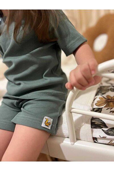 BEBEĞİME ÇORAP Summer Baby Girl-Girl's Short Sleeve T-shirt-Shorts Set of 2