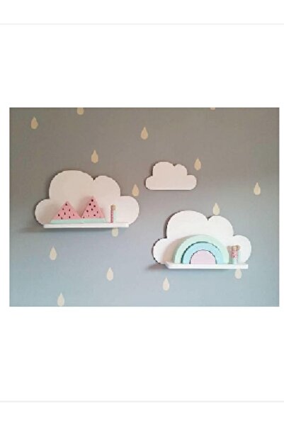 hommy Kümülüs Lake Bulut Duvar Rafı