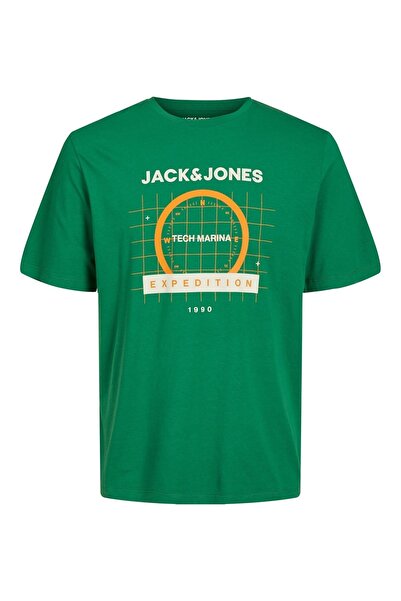 Jack & Jones Ανδρικό μπλουζάκι Jack Jones με στάμπα μπροστά με λαιμόκοψη 12238838
