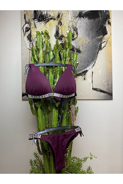 İlaydaButik Taşlı Brazilian Model Dolgulu Bikini Takım