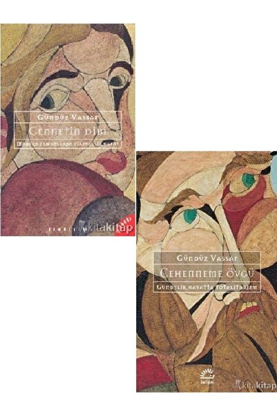 Kronik Kitap Cehenneme Övgü - Cennetin Dibi - Gündüz Vassaf 2 Kitap Set