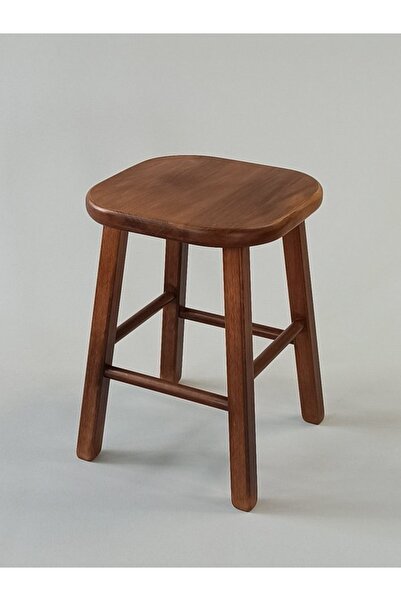 Özer Aldoğan 45cm Ahşap Tabure