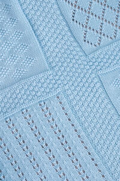 Mother Love 100% Cotton Knitwear Baby Blanket 80x100 Cm