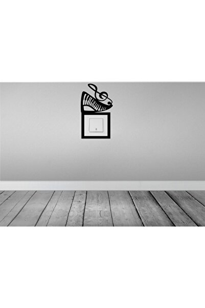 Şirin Lazer Piano Sol Anahtarı Prpiz Anahtar Çerçevesi Duvar Dekorasyon Ürünü