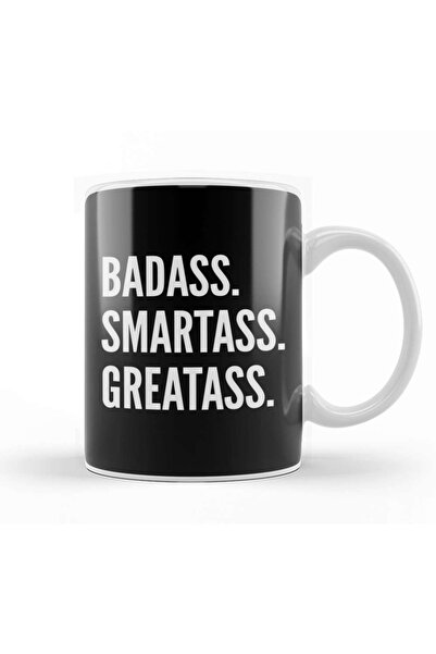 Baskı Dükkanı بادا بينج بلاك 07 مج زجاجي بورسلين