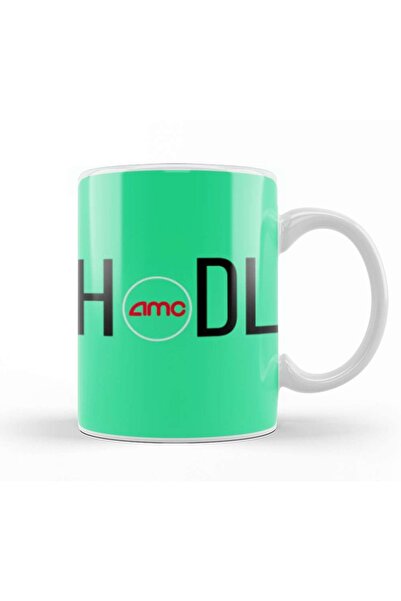 Baskı Dükkanı Hold Amc Stock To The Mon Mug Glass Porcelain