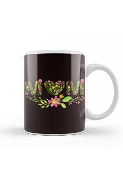 Baskı Dükkanı Mothers Day 2021 Mom Day Mug Cup Porcelain
