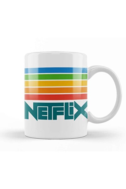 Baskı Dükkanı كوب بورسلين بشعار Netflix