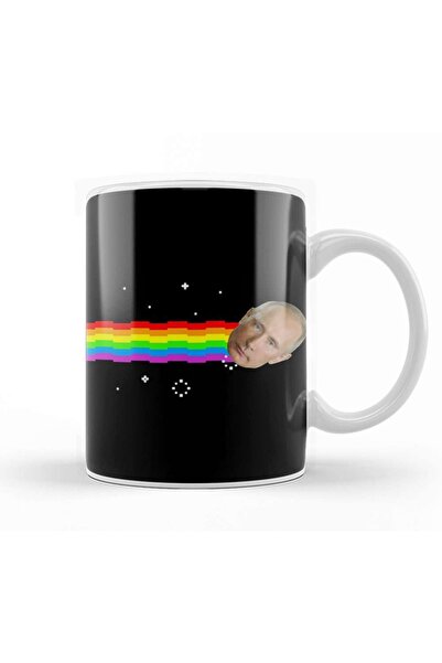 Baskı Dükkanı Dwight Schrute Nyan Cat Office Us Kupa Bardak Porselen