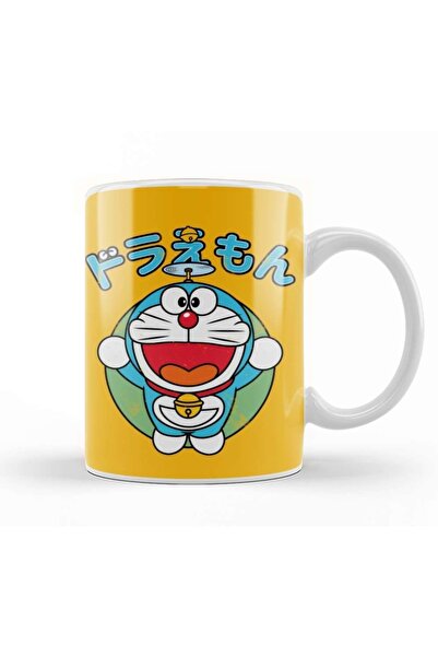 Baskı Dükkanı Doraemon Adventures Of Doraemon Mug Cup Porcelain