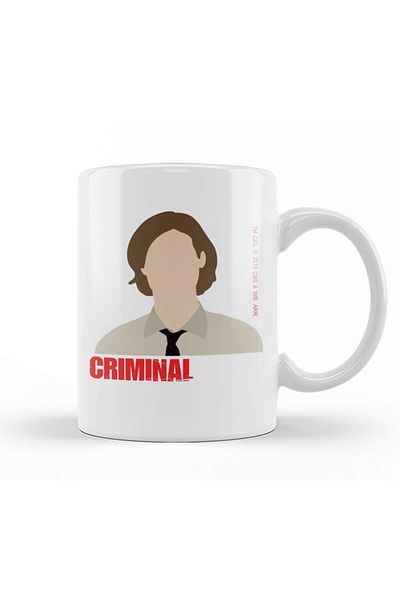 Baskı Dükkanı كوب بورسلين من Criminal Minds Dr Spencer Reid