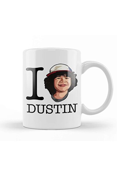 Stranger Things I Love Dustin Mug Porcelain