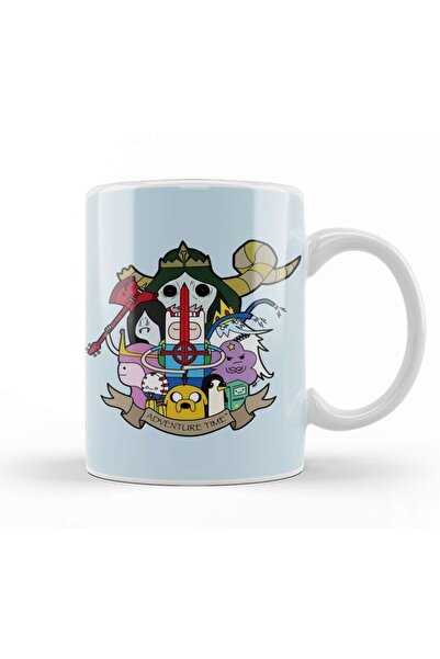 Baskı Dükkanı Adventure Time 01 Kupa Bardak Porselen
