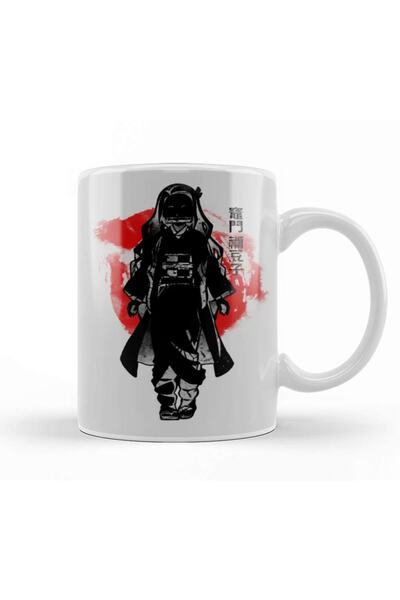 Baskı Dükkanı كوب بورسلين من Crimson Nezuko