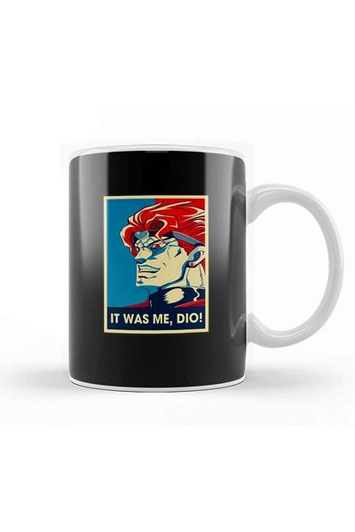 Baskı Dükkanı Lover Japanese Manga Jojo Adventure Joseph Joestar Mug Cup Porcelain