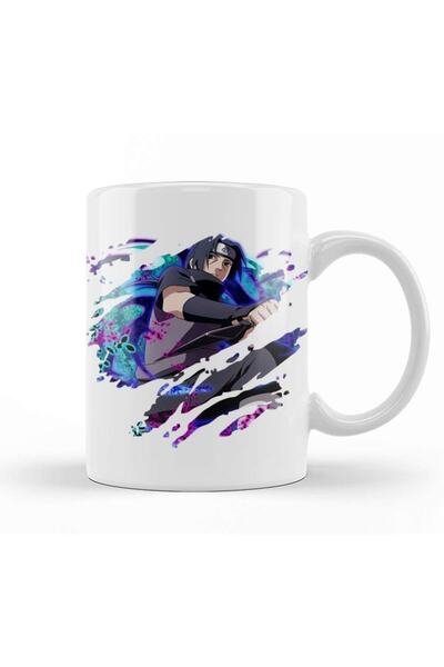 Baskı Dükkanı كوب من البورسلين من Uchiha Itachi Akatsuki