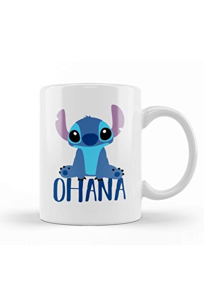 Baskı Dükkanı كوب ليلو وستيتش ستيتش اوهانا من البورسلين