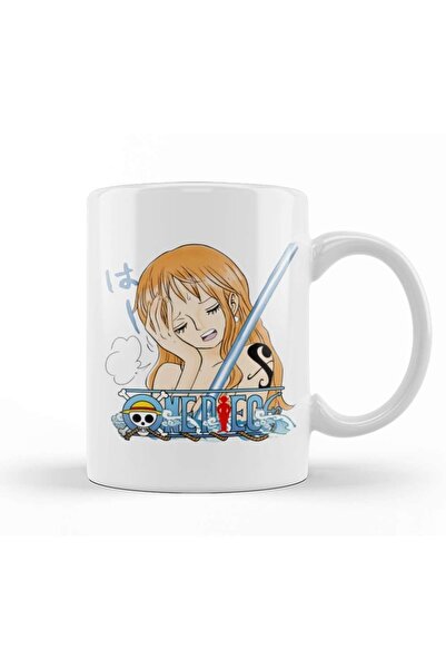 Baskı Dükkanı شخصية نامي ون بيس 01 مج زجاجي بورسلين