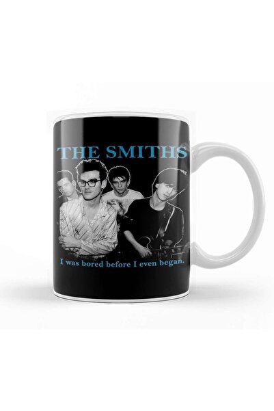 Baskı Dükkanı كوب The Smiths L Was Bored من البورسلين الزجاجي