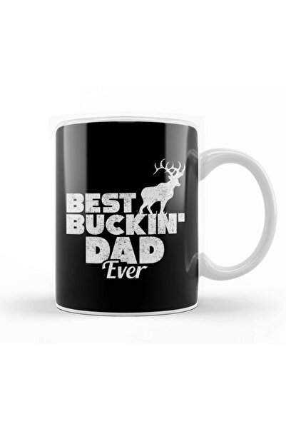 Baskı Dükkanı Deer Buck Hunter - Mug Cup Porcelain, Stylish Design, Funniest ...