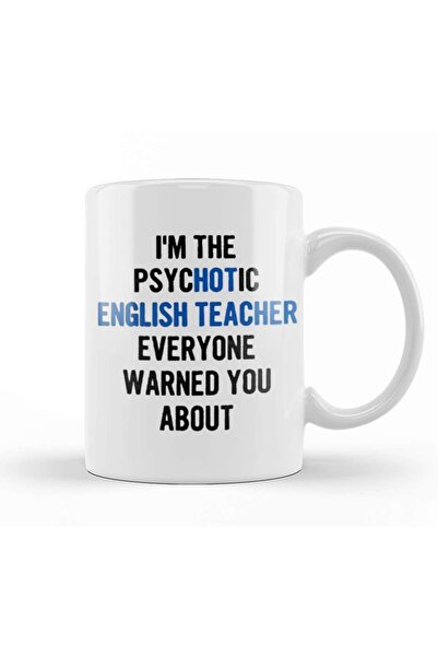 Baskı Dükkanı I'm The Psychotic Lawyer Everyone Warned You About Mug Glass Po...