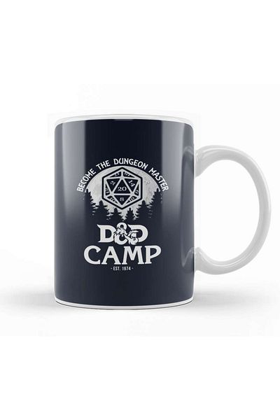 Baskı Dükkanı كوب D وD Camp Become A Dungeon Master من البورسلين