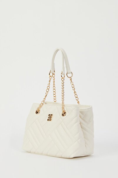 Pierre Cardin Ecru Damen-Umhängetasche 05PO23Y1740