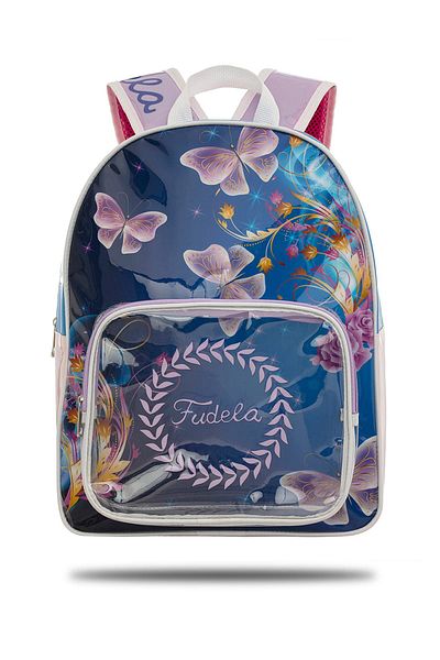 Fudela Black Unisex Backpack FDL 2705