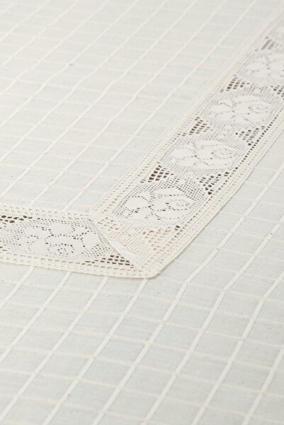 Bedinn Medium Lace Tablecloth 160x220 Cm