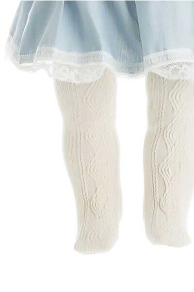 İTALİANA بيبي وايت 185 دينم كوتون جوارب طويلة It 2814