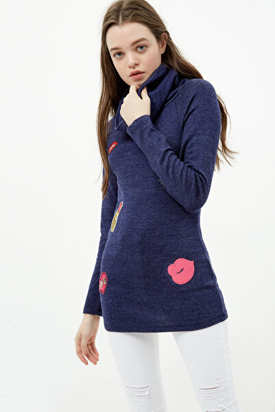 Koton Kadın Marine Kazak 7KAL97803OT