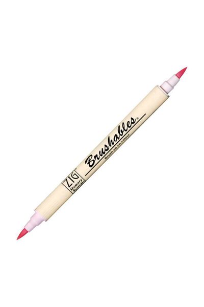 Zig Brushables 2 Color Tone Brush Tip Marker Pen 026 Baby Pink