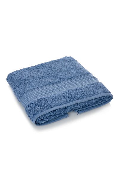 English Home Pure Basic Towel 50x90 Cm Dark Blue