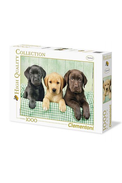 CLEMENTONI Labradors 1000 Piece Puzzle /