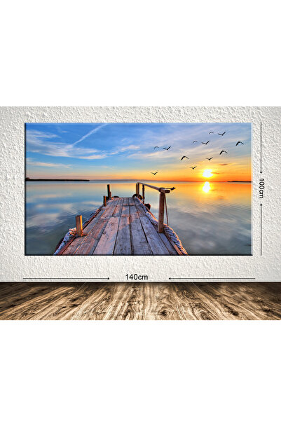 Tablo Center Dev Boyut Manzara Kanvas Tablo 100x140cm