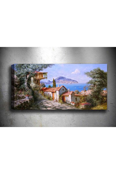 Tablo Center 30x90cm Manzara  Kanvas Tablo