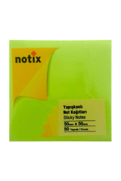 Umix Notix Adhesive Note Holder Green 80 Yp 50x50mm