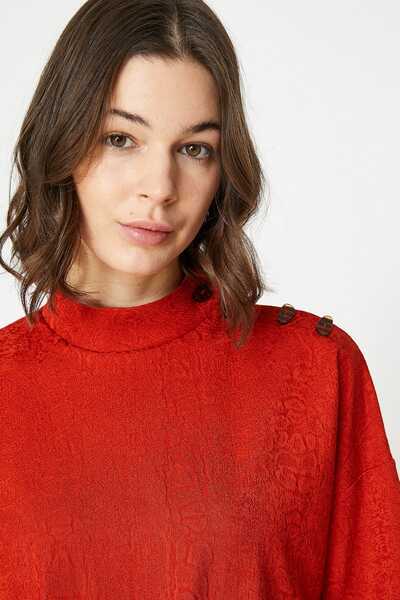 Koton Női piros póló 9YAK13110EK