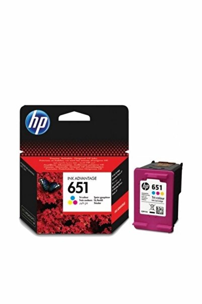 HP 651 Üç Renkli Kartuş C2P11A