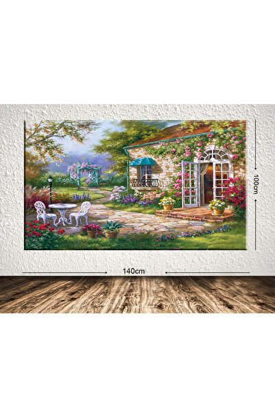 Tablo Center Dev Boyut Manzara Kanvas Tablo 100x140cm