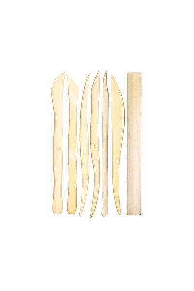 DAS ART Ahşap Modelleme Aksesuarları - 7 Parça